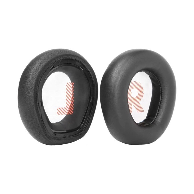 Replacement Ear Pads for JBL Quantum Q600, Memory foam + PU leather, Black, 1 pair
