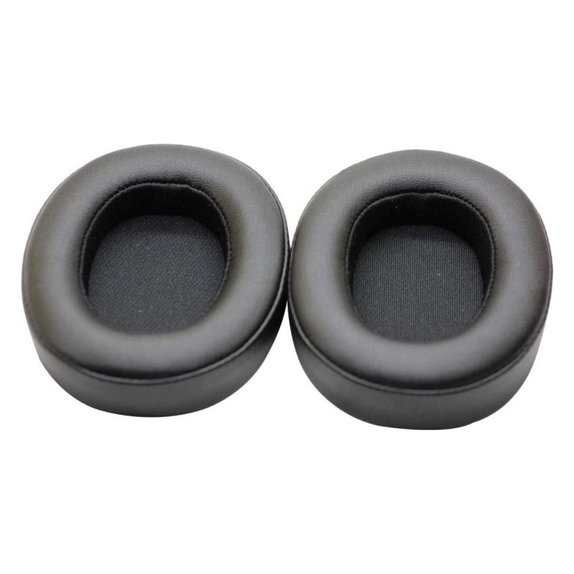 Replacement Ear Pads for JBL Synchros E55BT, Memory foam + PU leather, Black, 1 pair