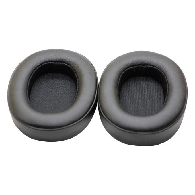 Replacement Ear Pads for JBL Synchros E55BT, Memory foam + PU leather, Black, 1 pair