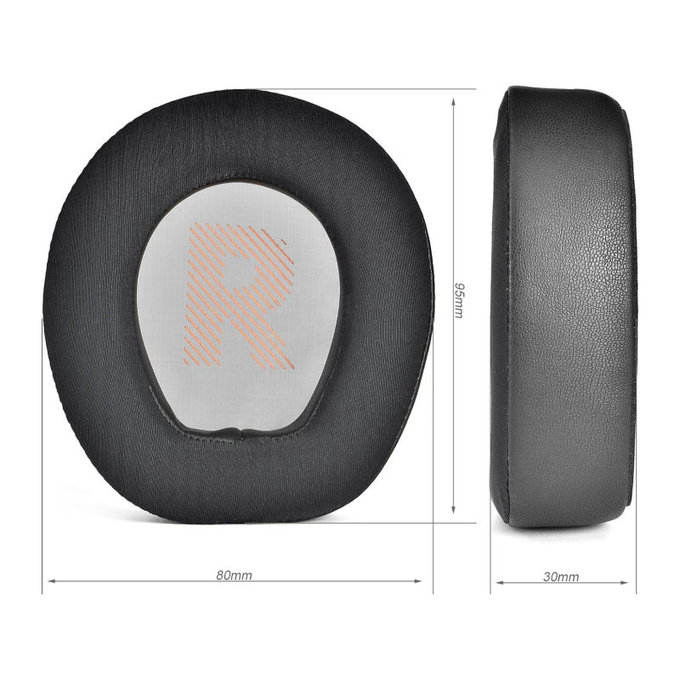 Replacement Ear Pads for JBL Quantum Q800, Memory foam, Black, Cooling Gel, 1 pair
