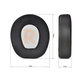 Replacement Ear Pads for JBL Quantum Q200, Q300, Memory foam + PU leather + Textile, Black, Cooling Gel, 1 pair