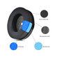 Replacement Ear Pads for Kingston HyperX Cloud Orbit S, Memory foam + PU leather, Black, Cooling Gel, 1 pair