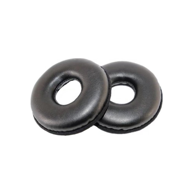 Replacement Ear Pads for Logitech H600, H390, H609, Memory foam + PU leather, Black, 1 pair