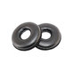 Replacement Ear Pads for Logitech H600, H390, H609, Memory foam + PU leather, Black, 1 pair