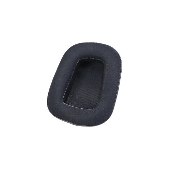 Replacement Ear Pads for Logitech G633 Artemis, G933 Artemis, Memory foam + Textile + Leather, Black, Cooling Gel, 1 pair