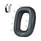 Replacement Earpads with Magnet for Logitech Astro A30, Memory foam + PU leather, Black, 1 pair