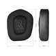 Replacement Ear Pads for Logitech G733, Memory foam + Textile + Leather, Black, Cooling Gel, 1 pair