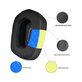 Replacement Ear Pads for Logitech G733, Memory foam + Textile + Leather, Black, Cooling Gel, 1 pair