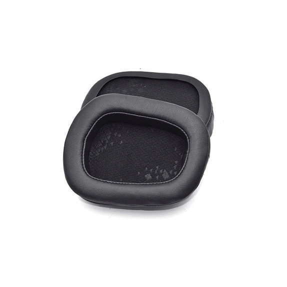 Replacement Ear Pads for Logitech G633 Artemis, G933 Artemis, Memory foam + Leather, Black, 1 pair