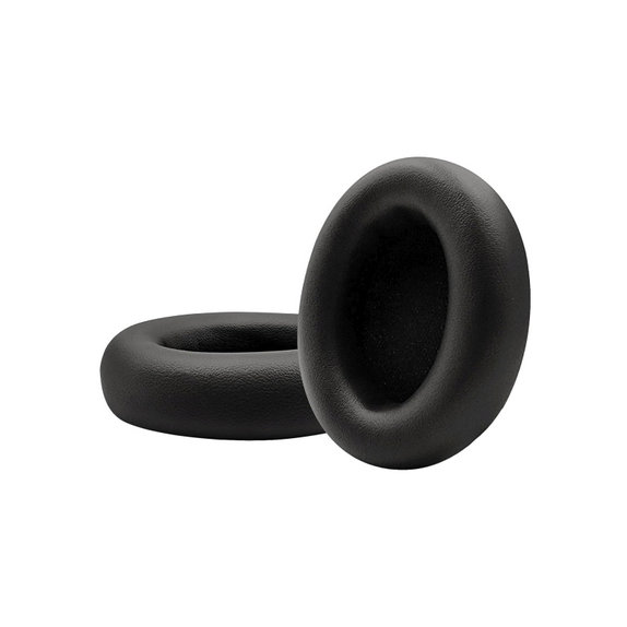 Replacement Ear Pads for Beats Studio Pro, Memory foam + PU leather, Black, 1 pair