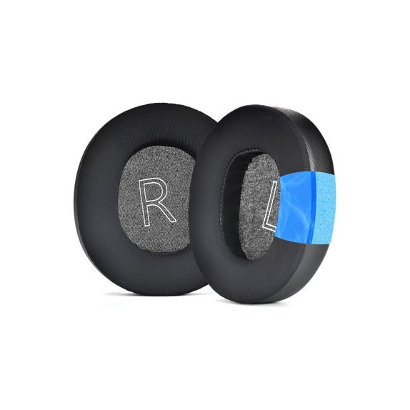 Replacement Ear Pads for Microsoft Xbox Series, Memory foam + PU leather + Textile, Black, Cooling Gel, 1 pair