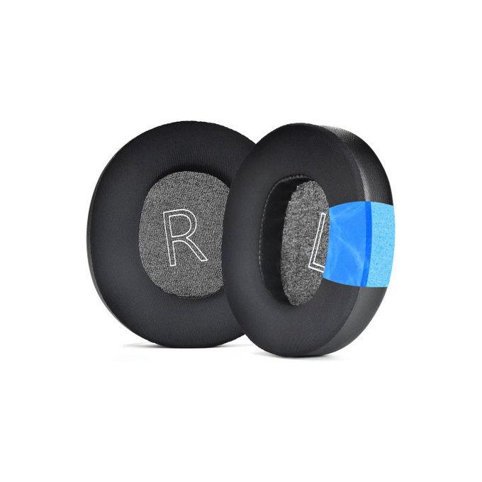 Replacement Ear Pads for Microsoft Xbox Series, Memory foam + PU leather + Textile, Black, Cooling Gel, 1 pair