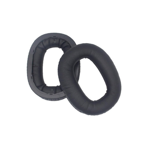 Replacement Ear Pads for Marshall Monitor II, Memory foam + PU leather, Black, 1 pair