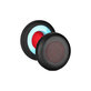 Replacement Ear Pads for Plantronics Voyager Focus UC, PU leather, Black, 1 pair