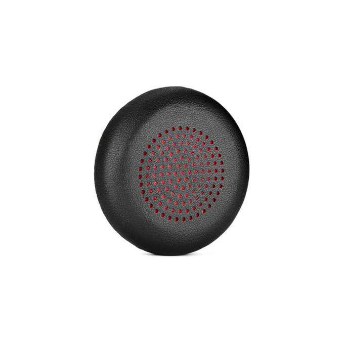 Replacement Ear Pads for Plantronics Voyager Focus UC, PU leather, Black, 1 pair