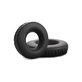 Replacement Ear Pads for Sennheiser HD25, SP 25-1 II, PC150, Memory foam + PU leather, Black, 1 pair