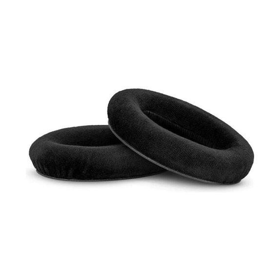 Replacement Ear Pads for Sennheiser HD545, HD600, HD650, Memory foam + Textile, Black, 1 pair