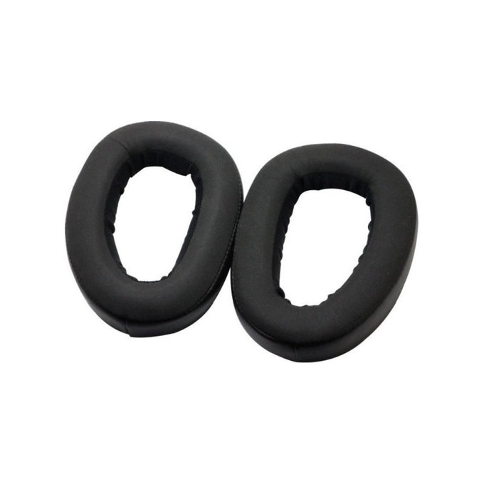 Replacement Ear Pads for Sennheiser GSP500, GSP600, Memory foam + PU leather, Black, 1 pair