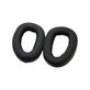 Replacement Ear Pads for Sennheiser GSP500, GSP600, Memory foam + PU leather, Black, 1 pair