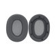 Replacement Ear Pads for Sony ULT Wear, Foam + Leather, Black, 1 pair