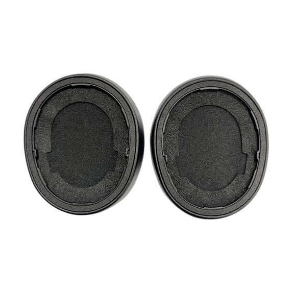 Replacement Ear Pads for Steelseries Nova Pro, Memory foam + PU leather, Black, 1 pair