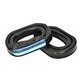 Replacement Ear Pads for Walker’s Razor (XCEL/Digital/BT/XTRM), Memory foam + Leather, Black, Cooling Gel, 1 pair