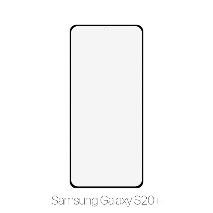 FixPremium FullCover Glass - Tempered Glass for Samsung Galaxy S20+