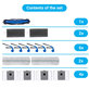 Ecovacs T80 Omni, T80 - Complete set