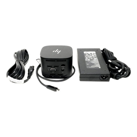 HP - Docking Station Thunderbolt G2 (USB-C) Refurbished