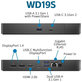 Dell WD19S K20A001 - Docking Station (USB-C) + 130W Adapter Refurbished