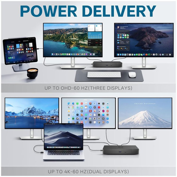 Dell WD19S K20A001 - Docking Station (USB-C) + 130W Adapter Refurbished