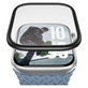 Tempered Glass UWF METALLIC for Apple Watch 11/10 42 mm, Black, PanzerGlass