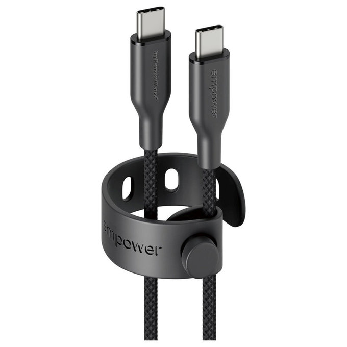 USB-C Cable, 60 W, Racing, 2 m, Space Black, empower