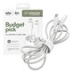 USB-C Cable, 60 W, Racing, 2 m, Silver White, empower