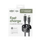 USB-C Cable, 240 W, Racing, 1, 2 m, Space Black, empower