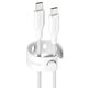 USB-C Cable, 240 W, Racing, 1.2 m, silver white, empower