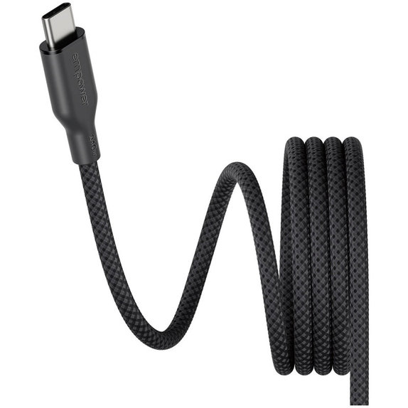 USB-C Cable, 240 W, Magnetic, 1, 5 m, Space Black, empower