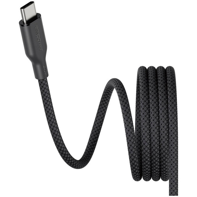 USB-C Cable, 240 W, Magnetic, 1, 5 m, Space Black, empower