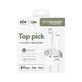 USB-C/Lightning Cable, 60 W, Racing, 1, 2 m, Silver White, empower