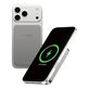 Wireless PowerBank 10000 mAh, 20 W, compatible with MagSafe, Qi2/USB-C, Titanium, empower
