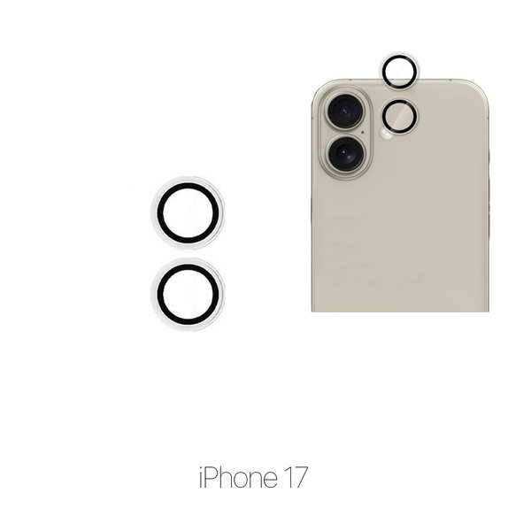 FixPremium Glass - Rear Camera Tempered Glass without Frame for iPhone 17