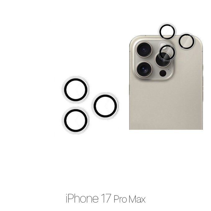 FixPremium Glass - Rear Camera Tempered Glass without Frame for iPhone 17 Pro Max