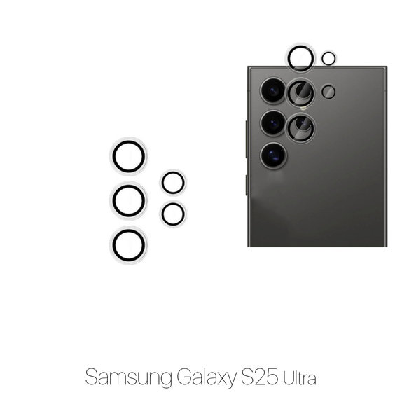FixPremium Glass - Rear Camera Tempered Glass without Frame for Samsung S25 Ultra