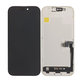Display Soft OLED 120Hz for iPhone 16 Pro, Touch Screen with Frame, FixPremium