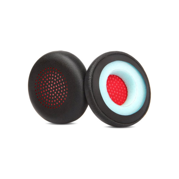 Replacement Ear Pads for Poly Blackwire 5200, Voyager 5200, Memory foam + PU leather, Black, 1 pair