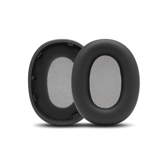 Replacement Ear Pads for Sony WH-1000XM6, Memory foam + PU leather, Black, 1 pair