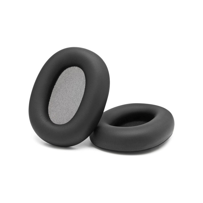 Replacement Ear Pads for Sony WH-1000XM6, Memory foam + PU leather, Black, 1 pair
