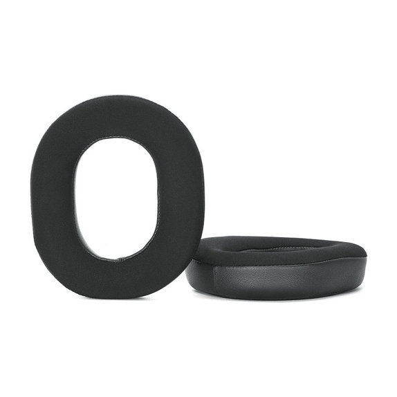 Replacement Ear Pads for Razer Blackshark V3, V3X, Memory foam + Textile + PU Leather, Black, Cooling Gel, 1 pair