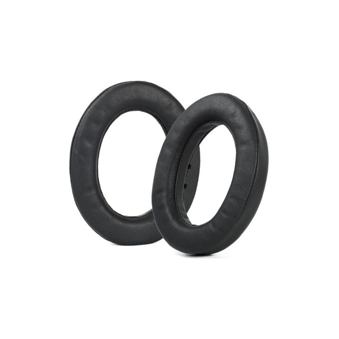 Replacement Ear Pads for Sennheiser HD490 Pro, HD490 Pro Plus, Memory foam + PU leather, Black, 1 pair