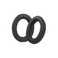 Replacement Ear Pads for Sennheiser HD490 Pro, HD490 Pro Plus, Memory foam + PU leather, Black, 1 pair